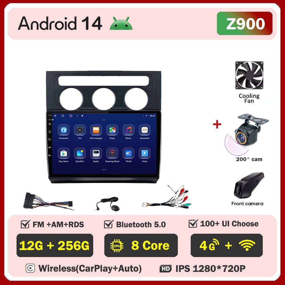 Pentru Volkswagen Touran 1 2003-2010 Radio Auto Android Stereo Unitate Principală Navigație GPS Ecran Tactil Mirror Link Sistem Inteligent