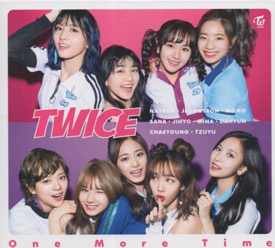CD TWICE - One More Time (First Press Limited  WPZL313812 Warner Music Ja 2017 Japan Pop Used