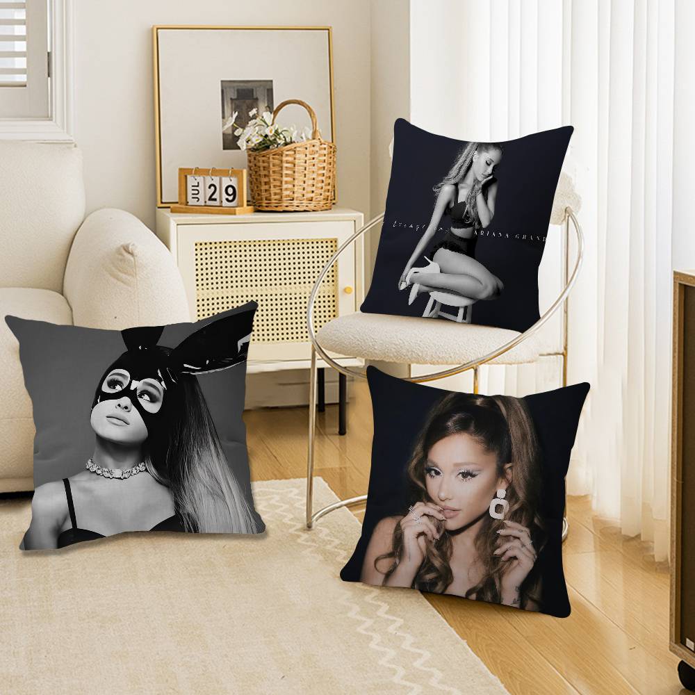 Famous Singer Ariana Grande Pillow Cover for Bedroom Room and Living Room Sofa Decorative Cushion Cover