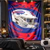 Buffalo Bills Helmet Printed Wall Art,Decorative Tapestry, Lightweight Wall Hanging For Bedroom Background