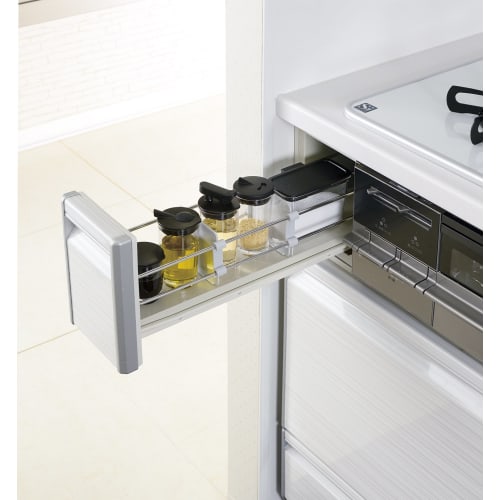 Richell One-Push Condiment Dispenser S "Brio" Black 14721