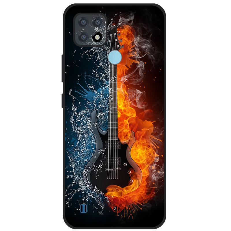 For Realme C21 Case Soft Tpu Silicone Case For OPPO RealmeC21 C 21 Phone Cover Fundas RMX3201 Bumper Case For Realme C21 Cover