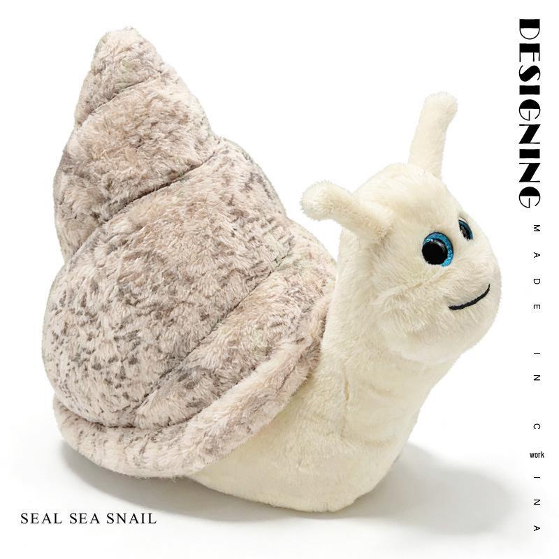 Cross-border Snail Seal Plush Sleeping Pillow & Soothing Companion for Kids 20cm