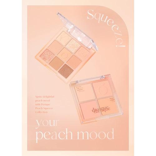 Official" Daisyik Blending Mood Cheek Blending Mood Cheek/Blusher Palette/4 Color Blusher/Yebe/Brevet/Warm Tone & Cool Tone/Cheek Palette (03 Peach Bl