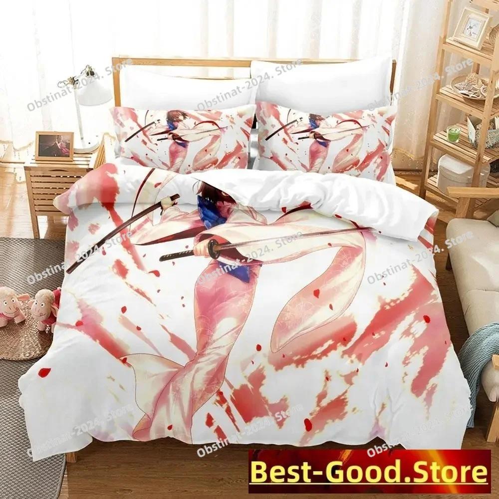 Kara No Kyoukai Bedding Set Printed With Pillowcase Duvet Cover Soft Single Double Queen Super King Size Letto Matrimoniale