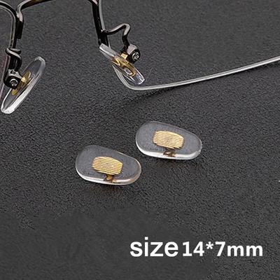 Rutschfeste Nasenpad-Zubehör Aluminiumkern Brillen Nasenstütze