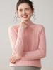 Women's Cable Knit Cashmere Sweater: Loose, Versatile, and Casual, Perfect for Autumn and Winter