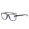 Sports Men Reading Glasses Vintage Fashion Far-Sighted Eyewear Unisex Plus Diopter Anti-Blue Light Prescription Eyeglasses +2.5