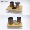 SOTO Field Hopper Bamboo Camping Low Table Mini ST-630BB