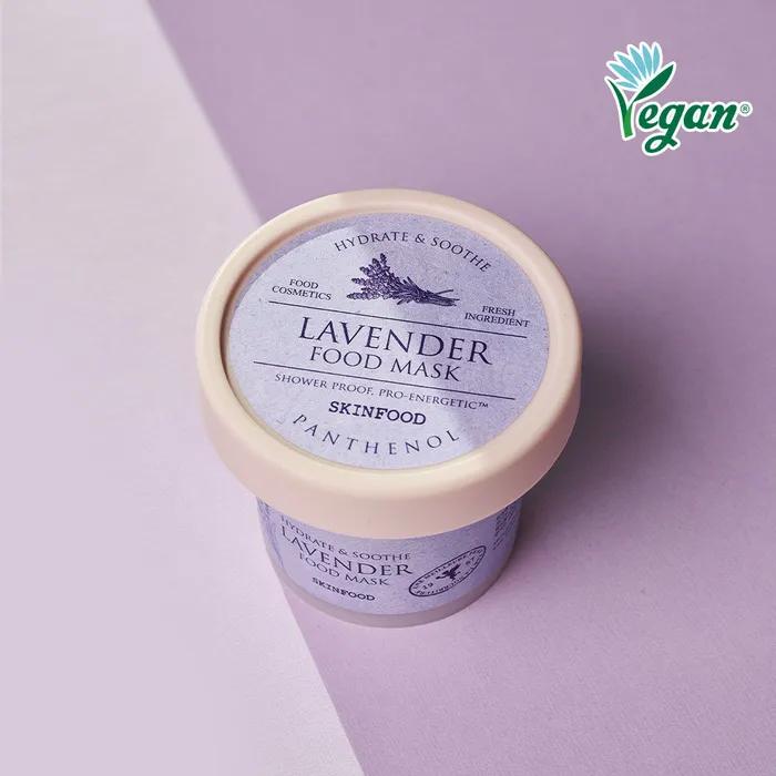 [+ Silicone Brush Free] Lavender Food Mask