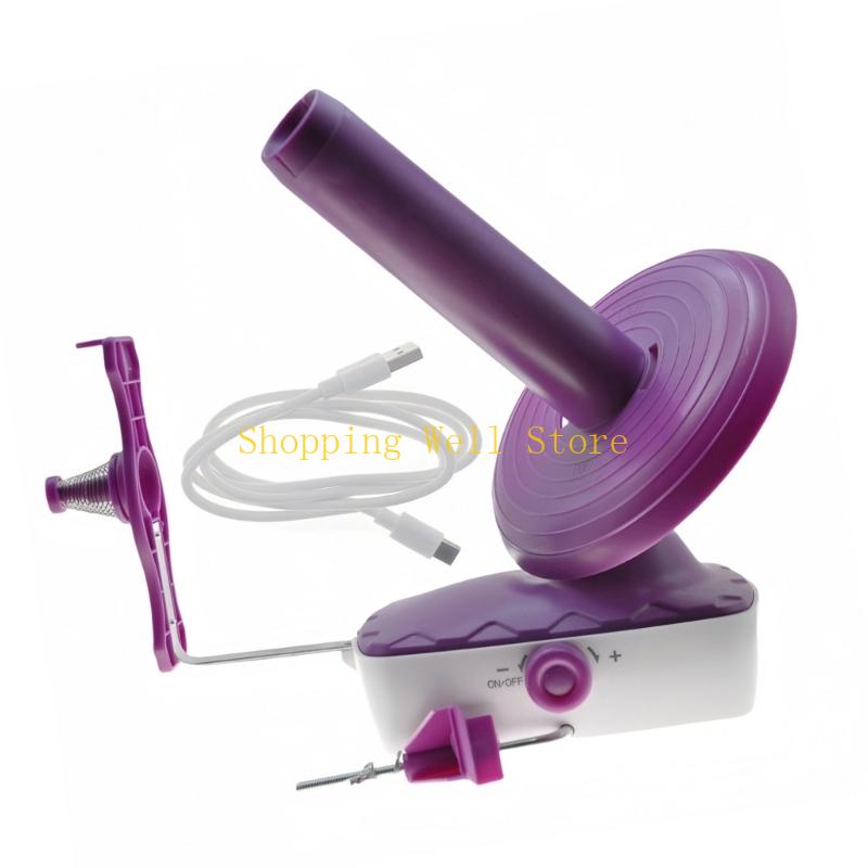 KX4B Elektrischer Garnwickler Garnknäuelwickler Strickzubehör Automatischer Garnspinner