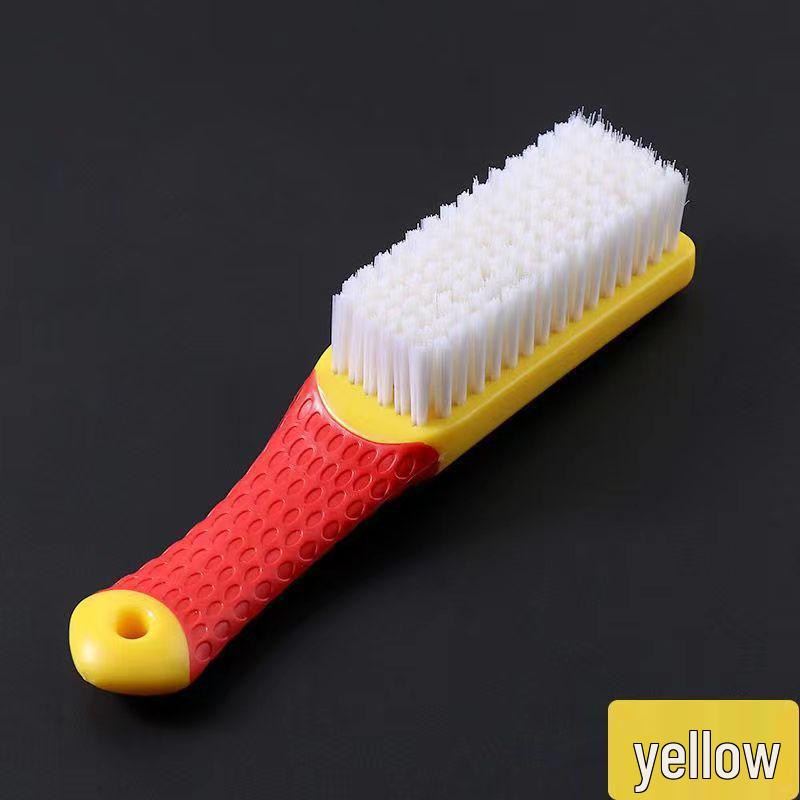 Shoe-Friendly Nano Soft Bristle Brush with Durable Extended Handle for Laundry and Dormitory Cleaning
