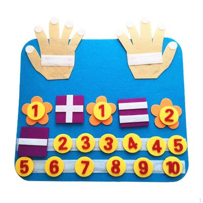 Math Toys Fine Motor Skill Teaching Aids Travel for Preschool Girls Boys Kindergarten Children