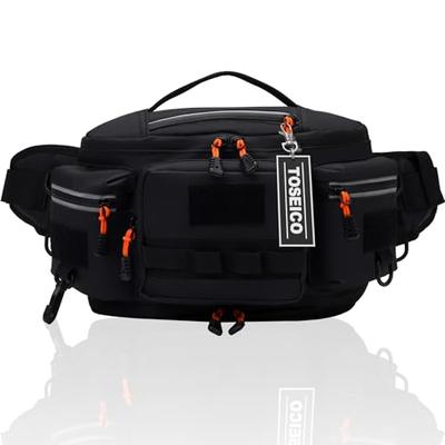 TOSEICO 5-Way Multifunctional Expandable Waist Bag for Men, Compatible with SLR Cameras, Expandable Running Pouch, Body Bag for Women, Crossbody Bag,