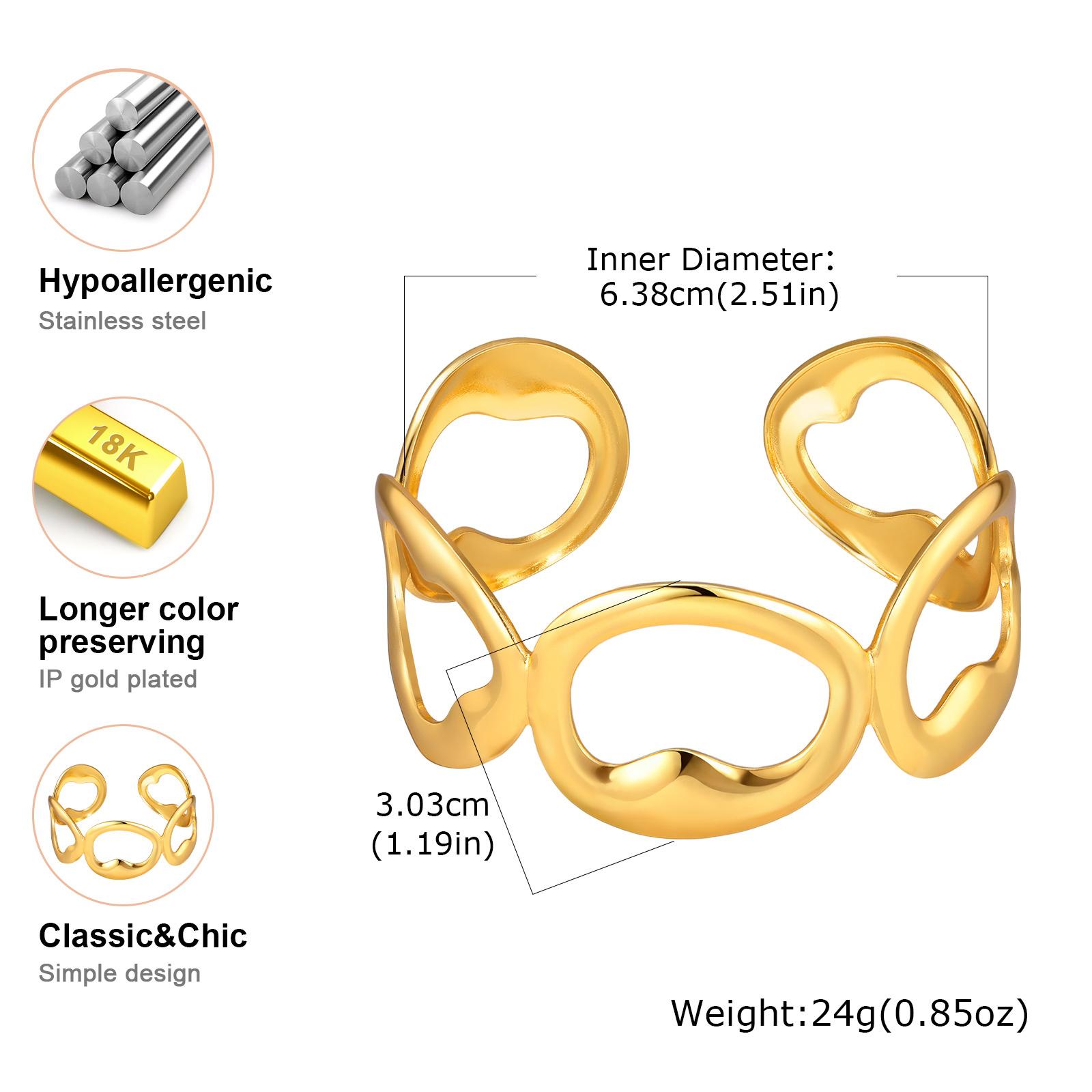 

Stainless Steel Geometric Open Cuff Bangle, Silk Scarf Bracelets for Women, Luxury Retro Fashion Accessories
