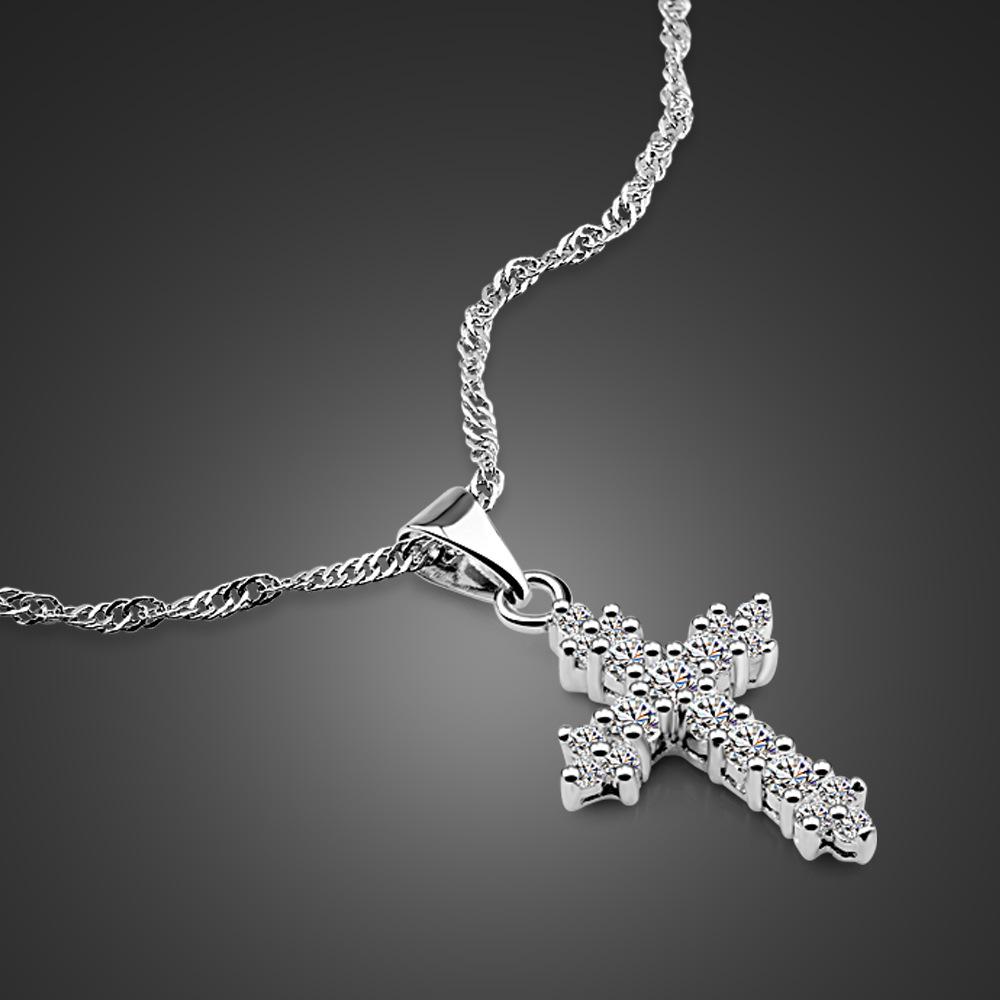 Direct Sales Star Classic Pendant Necklace Platinum-Plated Zircon Female Cold Wind