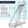 Industrial Warehouse Picking Ladder Platform