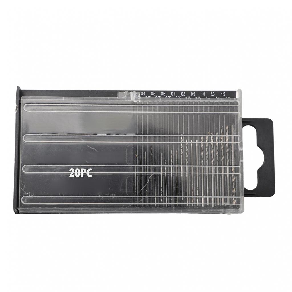 20 Stück Bohrer-Set für Elektronik-, Schmuck- und Uhrenreparatur