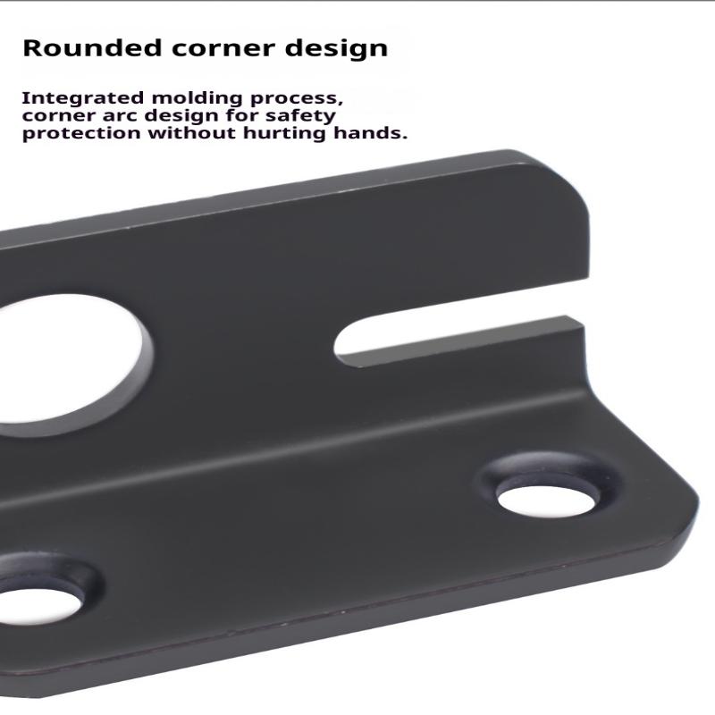 Neuer Verdickter Diebstahlsicherer Türschlossriegel Edelstahl Sicherheits-Türriegel Vorhängeschloss Schrank Hängebolzen Heim Möbelbeschläge