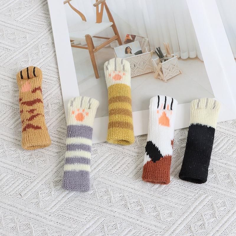 Knitted Thickened Anti-Collision Door Handle Cover for Winter