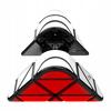 Custom Pyraminx Cube White Red Light Adjustable Pyramid