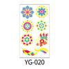 New creative tattoo stickers for bars, KTV, nightclubs, masquerade parties, neon UV fluorescent tattoo stickers