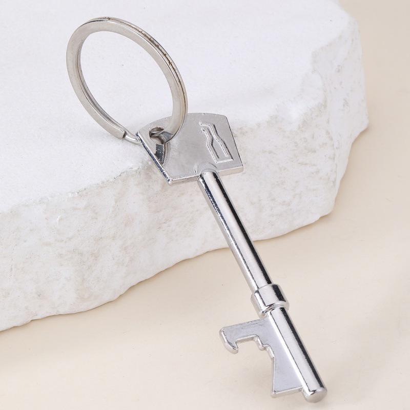 Multifunctional Beer Bottle Opener Keychain & Car Pendant Gift