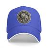 Washed Men's Baseball Cap Mushroom Forest Wolf Trucker Snapback Caps All Seasons Travel Adjustable Dad Hat