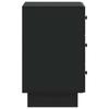 Nightstand Black 43 x 41 x 66.5 cm Particleboard