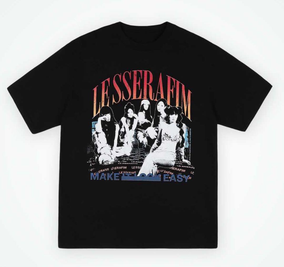 

[USED] LESSERAFIM Peaches collaboration T-shirt, size M