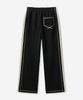 SATUR Roton Stitch Track Pants Black