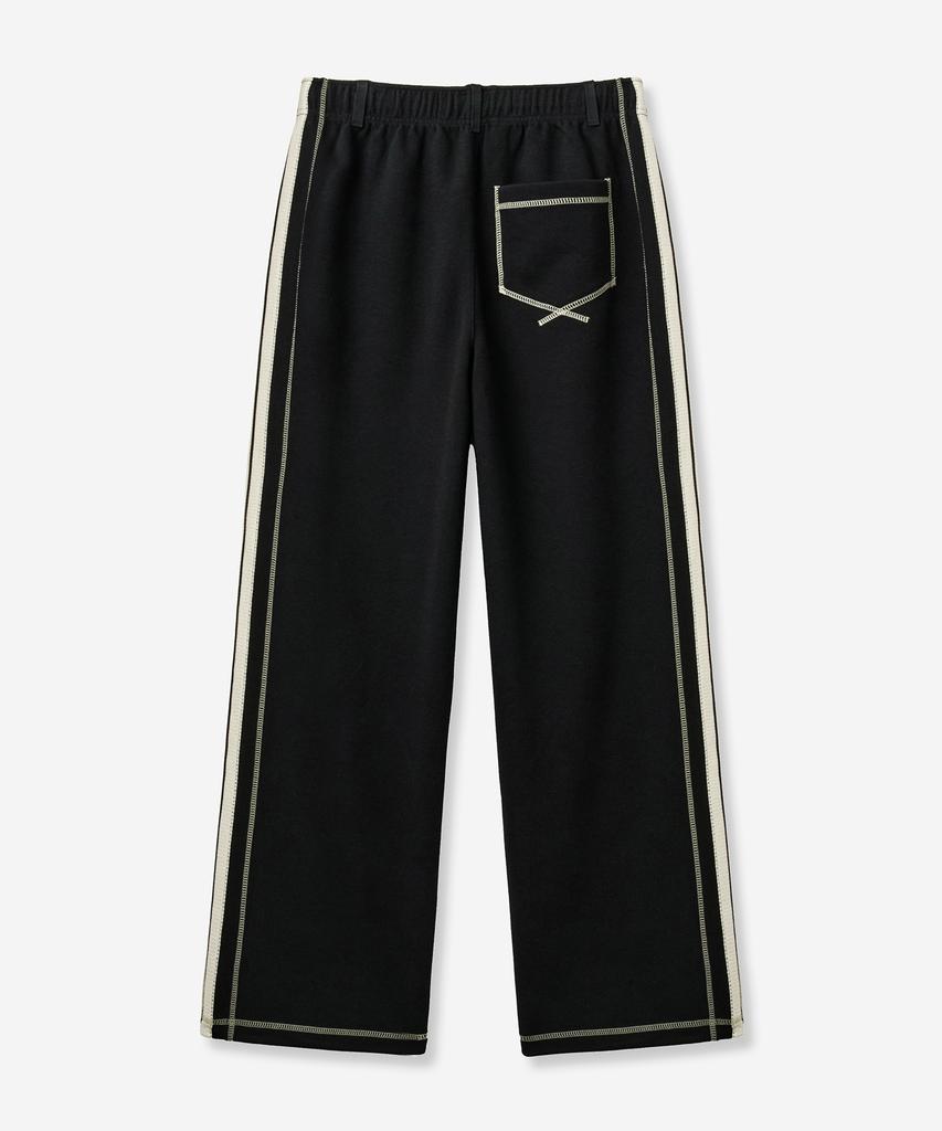 SATUR Roton Stitch Track Pants Black