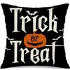 Halloween Pillowcases: Trick or Treat, 31 October, and Witch Hat Designs Sofa cushion cover, holiday party decoration, gift