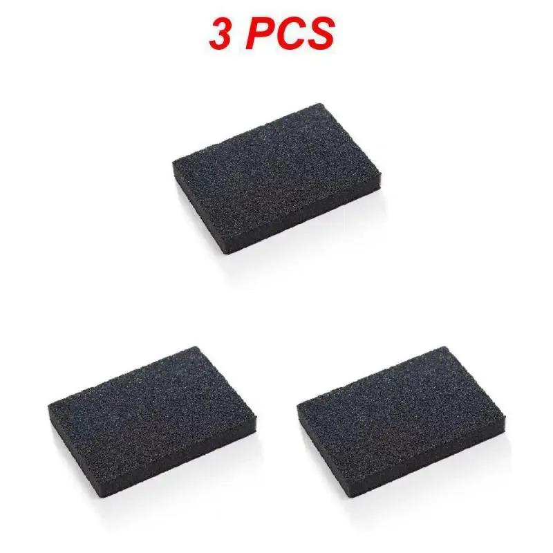 3/5PCS Black Sponge Emery Cleaning Sponge Cleaning Brush Descaling Agent Wiping Cloth Scrubbing Pot Kitchen Tools Nano Sponge