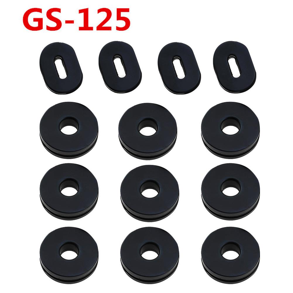 

12 шт. резиновых втулок для боковых крышек мотоцикла Goldwing, болты обтекателя для Honda CG125 CT125 CB 100 125 550K 550F 750F CL100 TL125