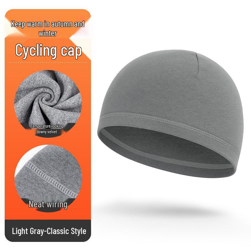 Windproof Winter Cycling Beanie: Warm Ear-Covering Hat for Motorcycling, Running & Sports