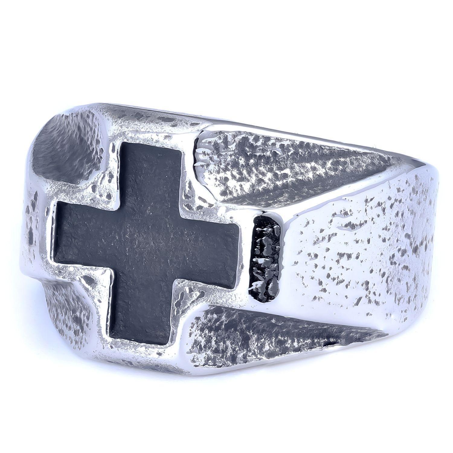 

Vintage Gothic Punk Ring Rust Resistant Fashion Jewelry for Men Women Unique Gothic Accessories us size 10
