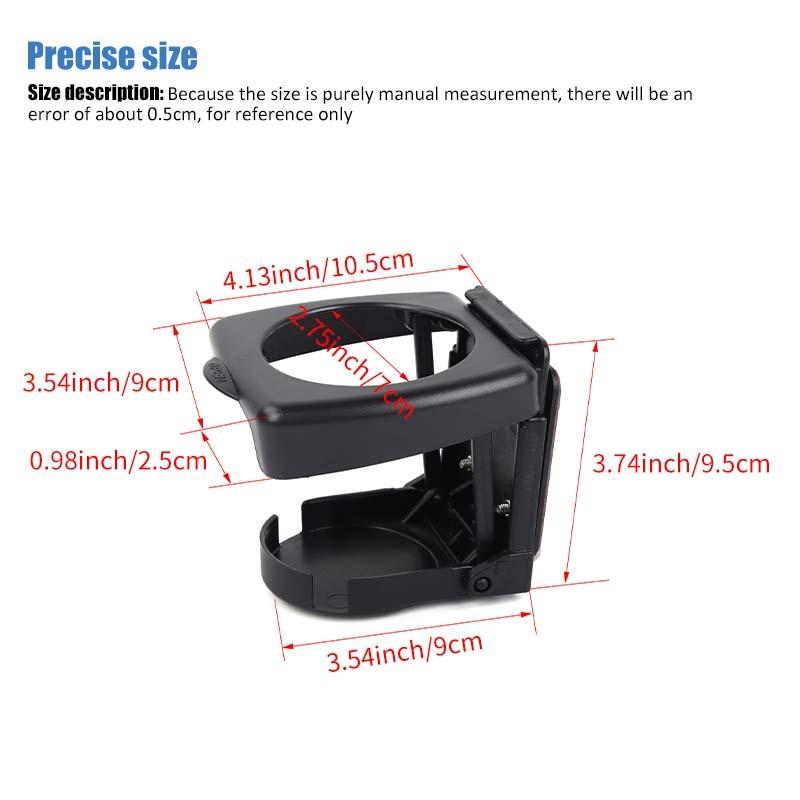 Multi Functional Foldable Cup Holder Bracket Rack Support Stand For Jeep For Jimny For Dodge etc. Universal Fit Interior Accessories