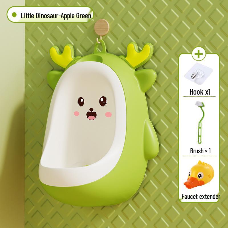 Boys' Cartoon Wall-Mounted Urinal Pee Device