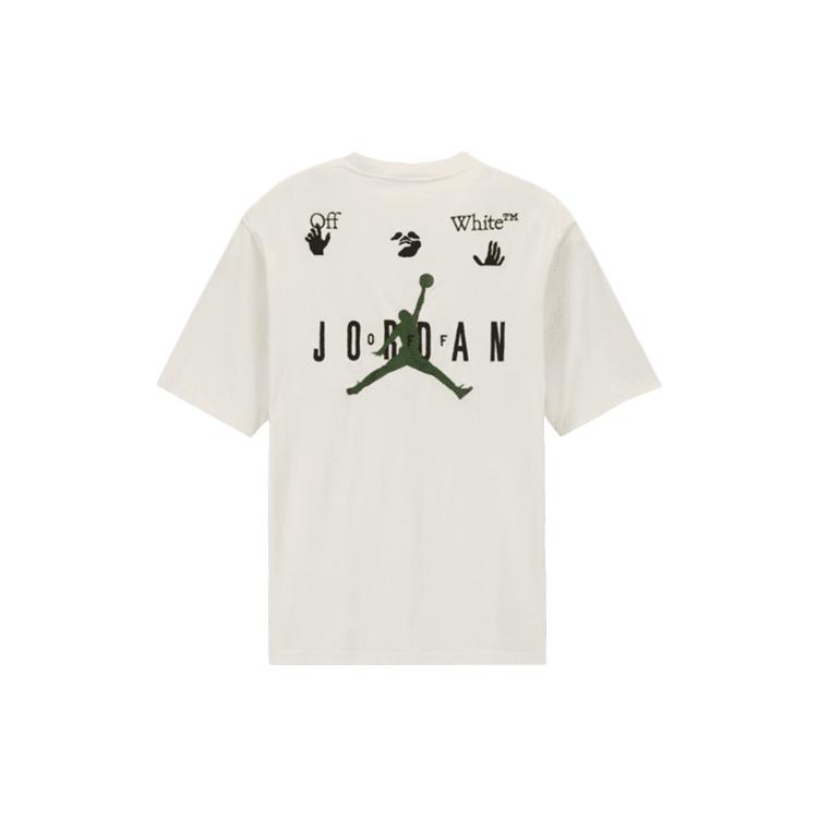 Футболка OFF-WHITE X Jordan с вышитым логотипом Sail DM0062-054 XS