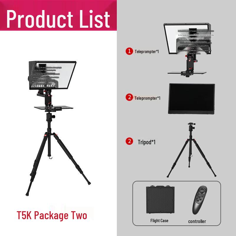 Tianying Shijia TY-T5K Professional Portable Teleprompter