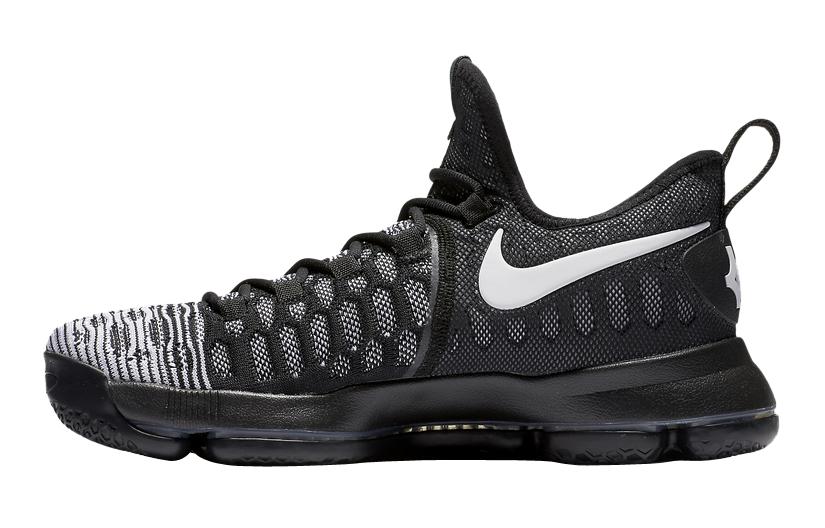 Детские баскетбольные кроссовки Nike KD 9 Школьные 855908-010 36
