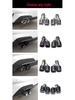 Compatible Exhaust Pipe for BMW 3 Series G20/G28 320/325/330, Four-Outlet Stainless Steel & Carbon Fiber Tailpipe.
