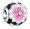 Charms Do Pandora Zawieszka Charms Kwiat Różowa Magnolia Charmsy Trusky