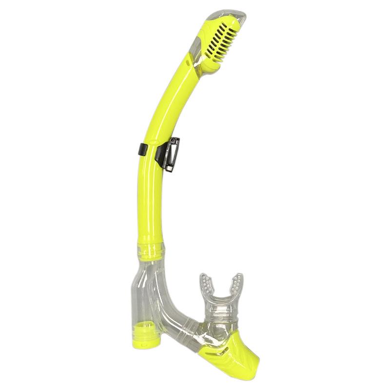 New Anti-Wave Silicone Snorkel with Soft Dry Tube for Diving