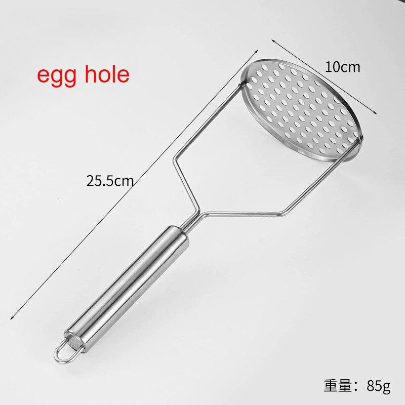Stainless Steel Potato Masher Home Vegetable Press Mesh Food Crusher for Sweet Potato Pumpkin Avocado Kitchen Acceesories 3