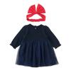 Witch Romper with Headband Halloween Baby [Chuckle Baby] Set, Cosplay, Clothes, Costume, Navy, 70cm, P2389-70-32