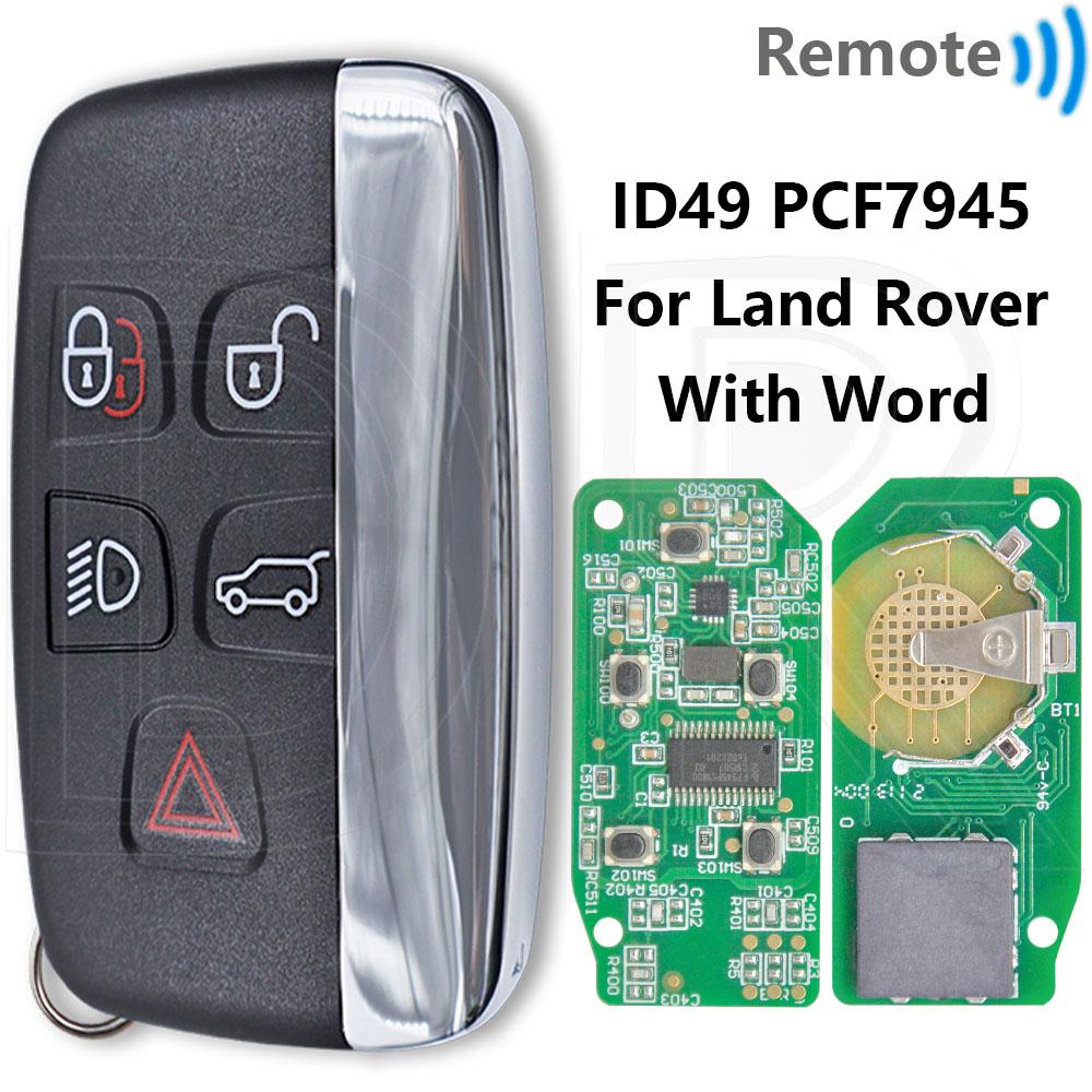 Great ID49 Chip 315/433MHz KOBJTF10A Smart Car Remote Key For Land Rover Range Rover Sport Evoque Discovery 4 Freelander Jaguar