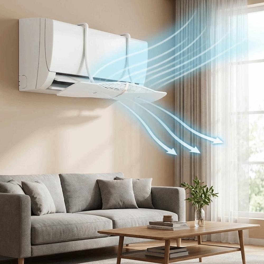 Adjustable Air Conditioner Windshield Scalable Wind Guide Cover Wind Direction Baffle Office