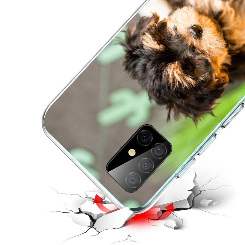 Yorkshire Terrier Dog Puppy Phone Case For Samsung Galaxy A17 A37 A57 A16 A26 A36 A56 A15 A25 A35 A55 A14 A24 A34 A54 A13 A23 A3